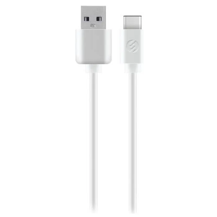S-link TPC-KC15B 1M Beyaz 2A USB to Type-C Data + Sarj Kablosu