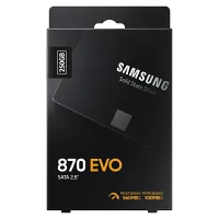 SAMSUNG 870 EVO 250GB 2.5 İNÇ SATA 3 SSD MZ-77E250BW 560/530 MB/S