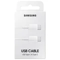 SAMSUNG EP-DA705BWEGWW TYPE C TO TYPE C BEYAZ KABLO