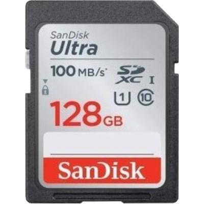 SANDİSK 128 GB ULTRA SD KART CLASS 10 100 MB SDSDUNR-128GB-GN3IN