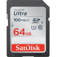 SANDİSK 64 GB SDXC CARD 100 MB SDSDUNR-064G-GN3IN