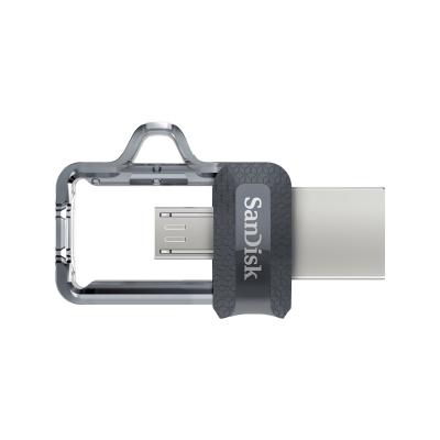 SANDİSK ULTRA DUAL DRİVE M3.0 256GB GRİ ANDROİD PC FLASH BELLEK