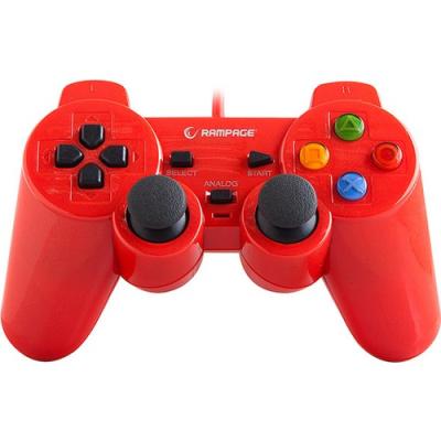 SNOPY RAMPAGE SG-R602 PS3/PC KIRMIZI USB 1.8M JOYPAD