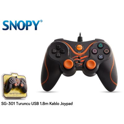 SNOPY SG-301 TURUNCU USB 1.8M KABLO JOYPAD