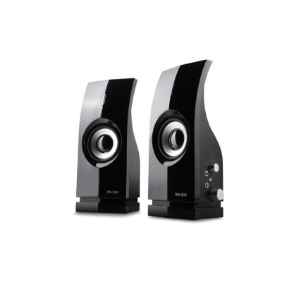 SNOPY SN-209 2.0 SİYAH AC 220V SPEAKER