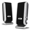 SNOPY SN-820 2.0 SİYAH/GÜMÜŞ LCD İNCE TASARIM USB SPEAKER