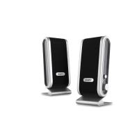 SNOPY SN-820 2.0 SİYAH/GÜMÜŞ LCD İNCE TASARIM USB SPEAKER