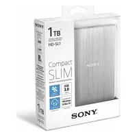 SONY 1 TB HDD USB 3.1 ULTRA İNCE TAŞINABİLİR DİSK GÜMÜŞ HD-SL1SEU