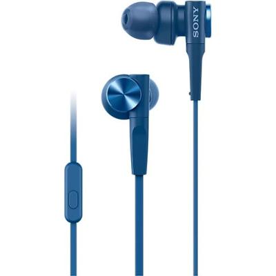 SONY MDR-XB55AP EXTRA BASS MİKROFONLU KULAK İÇİ KULAKLIK MAVİ