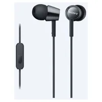 SONY MDREX15APB.CE7 MİKROFONLU SİYAH KULAKİÇİ KULAKLIK