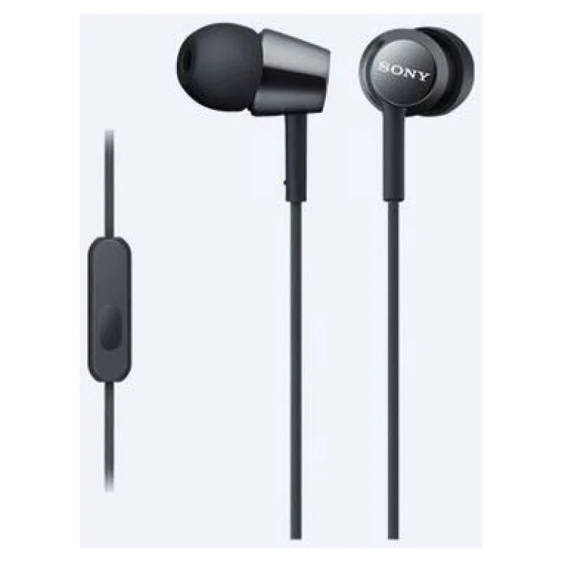 SONY MDREX15APB.CE7 MİKROFONLU SİYAH KULAKİÇİ KULAKLIK