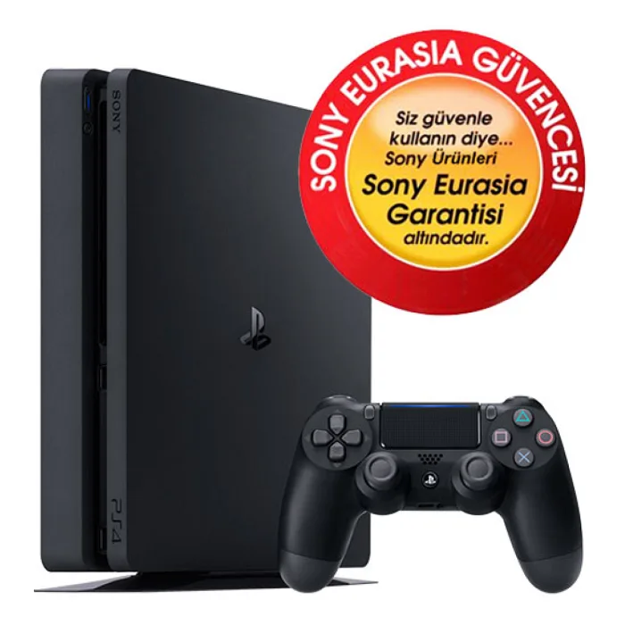 SONY PS4 SLIM 500GB OYUN KONSOLU - SONY EURASIA GARANTİLİ