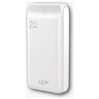 LINKTECH ST20 MİNİ 20.000 MAH POWERBANK BEYAZ