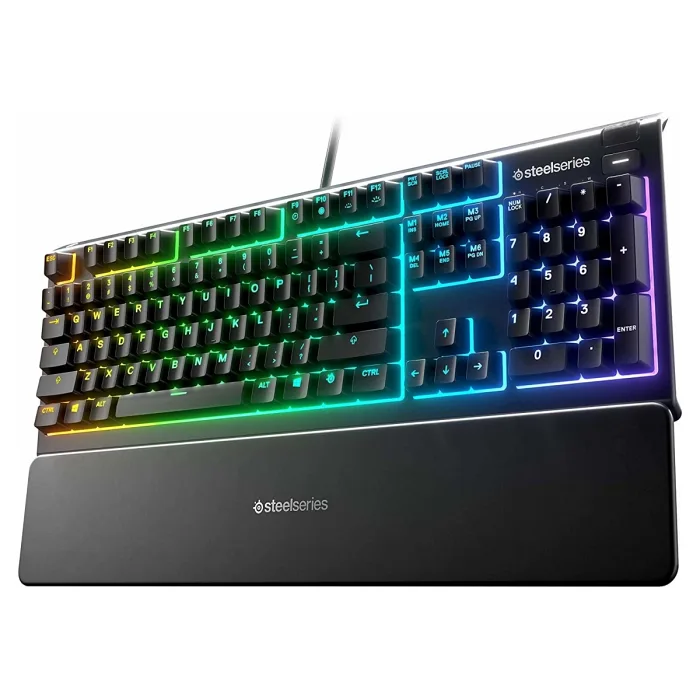 STEELSERİES APEX 3 IP32 RGB KABLOLU TÜRKÇE GAMİNG KLAVYE
