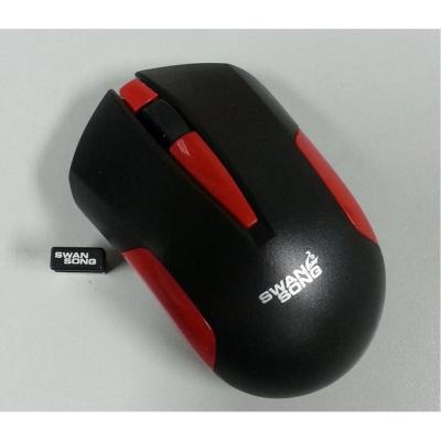 SWAN SONG SS-M208-B KABLOSUZ MOUSE BORDO