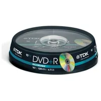 TDK DVD+R 4,7 16X 10 LU PAKET