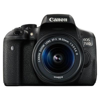 TEŞHİR CANON EOS 750D 18-55 MM DC LENS 2 YIL CANON EURASİA GARATİLİ