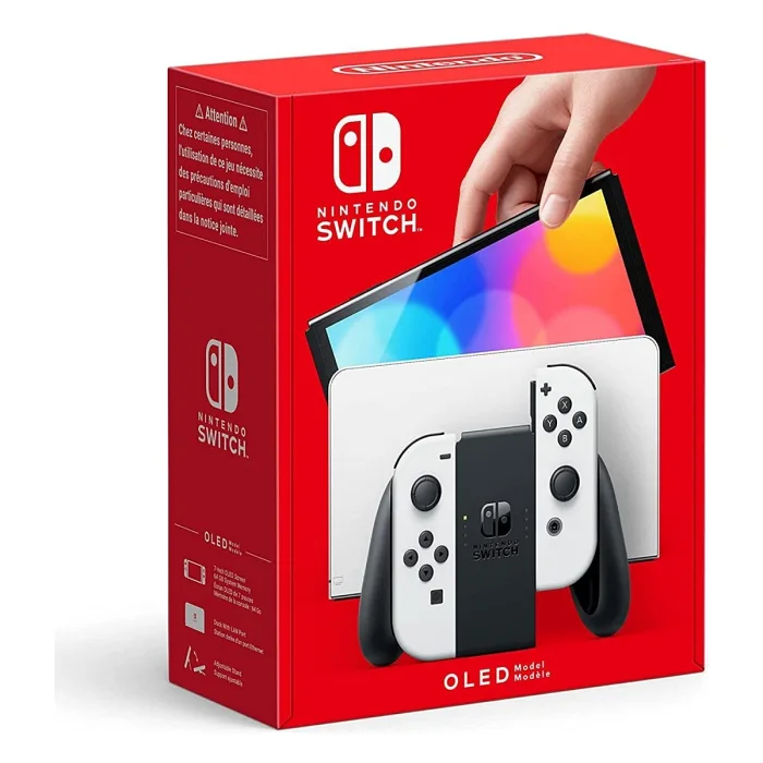 TEŞHİR NINTENDO SWITCH OLED BEYAZ 24 AY GARANTİ KUTUSUZ