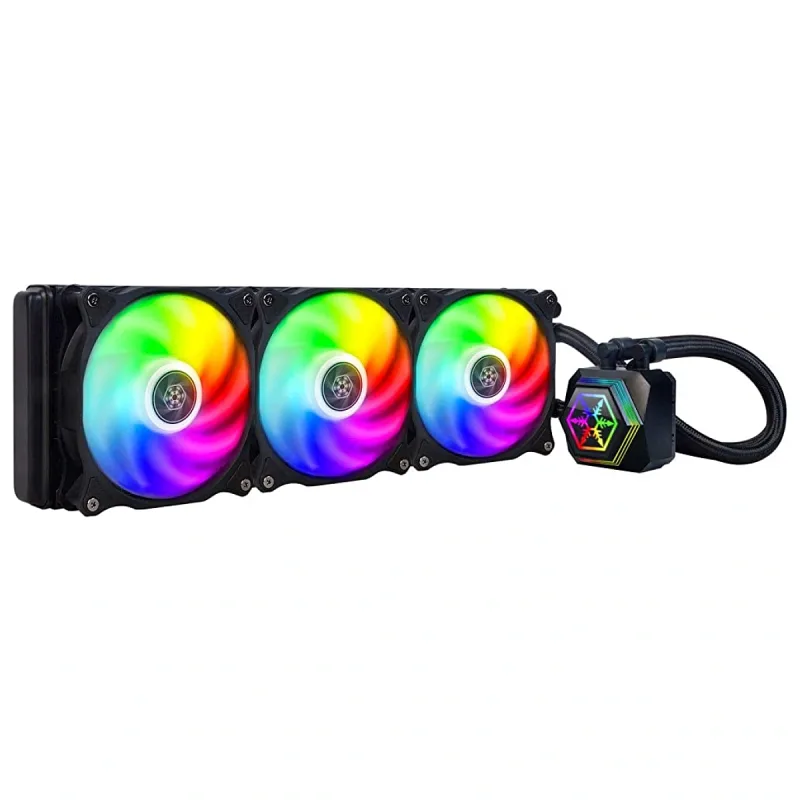 TEŞHİR SİLVERSTONE PF360 ARGB 360MM 3 X 12CM FAN İŞLEMCİ