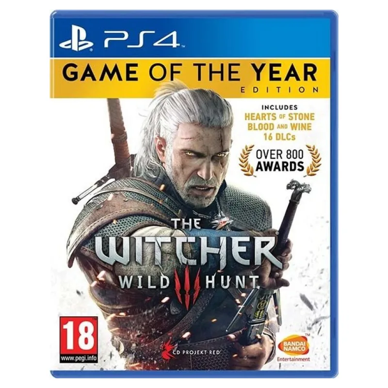 PS4 The Witcher 3 Wild Hunt Game Of The Year Edition Oyun