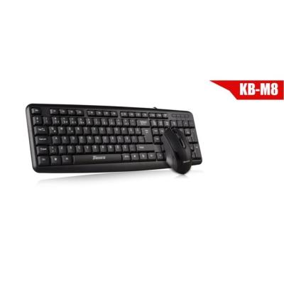 TİGOES KB-M8 KABLOLU USB KLAVYE VE MOUSE SET