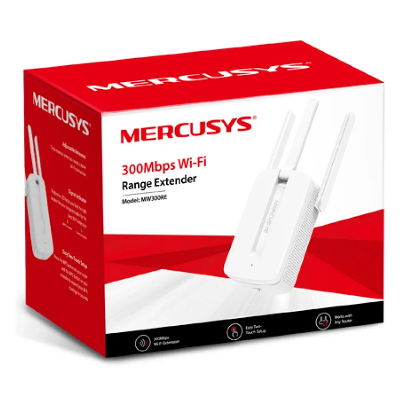 TP-LINK MERCUSYS MW300RE 300MBPS WİFİ AĞ GENİŞLETİCİ