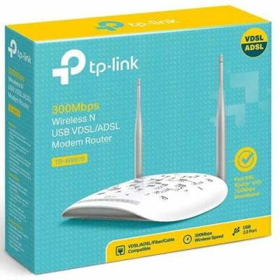 TP-LINK TD-W9970 300 MPS 5 DBI VDSL2/ADSL2 MODEM ROUTER