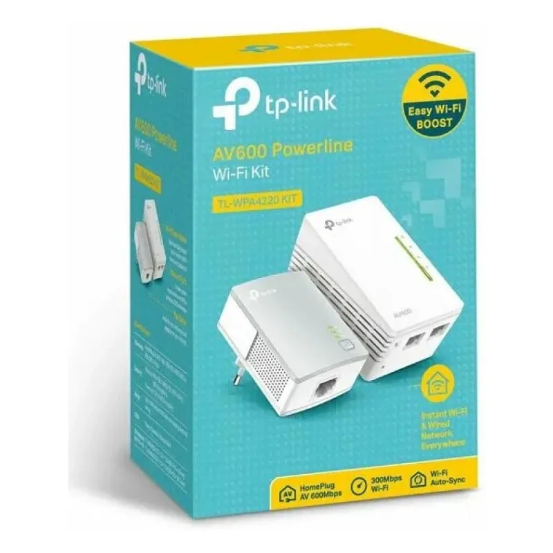 TP-LINK TL-WPA4220KIT 300 MBPS AV600 POWERLINE