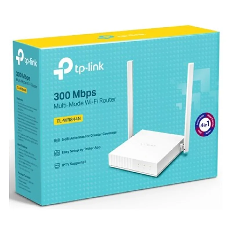 TP-LINK TL-WR844N 300 MBPS ÇOKLU MOD Wİ-Fİ ROUTER