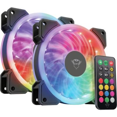 TRUST 22972 GXT 770 RGB AYDINLATMALI 2'Lİ PC KASA FANI