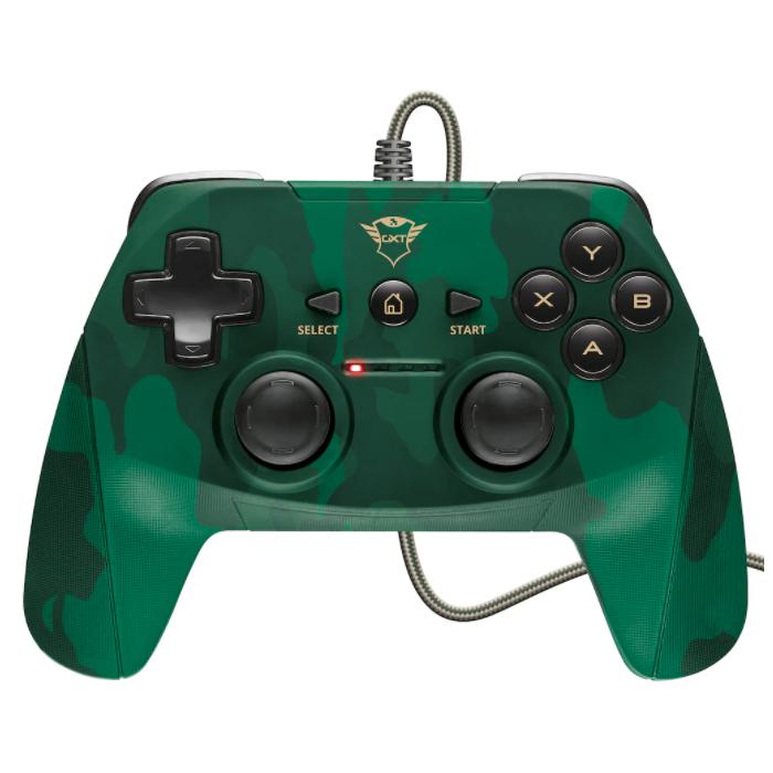 Trust Gamepad Gxt 540c Yula Kablolu Gamepad Kamuflaj P Ucuzbudur