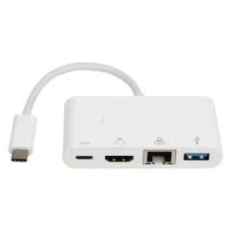 TYPE-C TO 3 IN 1 ( HDMI-USB-TYPE-C) ADAPTÖR