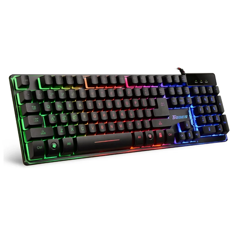 Tigoes K9 Gaming Rainbow Mekanik Hisli Gaming Klavye