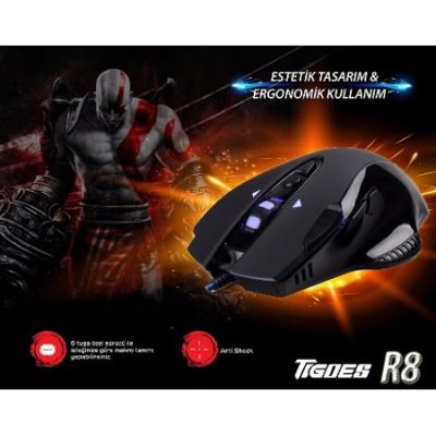 Tigoes R8 Macro Oyuncu Mouse