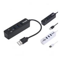 USB 2.0 COMBO HUB 3 PORT USB ÇOKLAYICI + 2 PORT KART OKUYUCU
