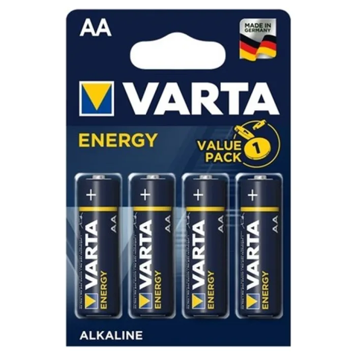 VARTA ENERGY ALKALINE AA 4'LÜ KALEM PİL LR4 MN1500 1.5V