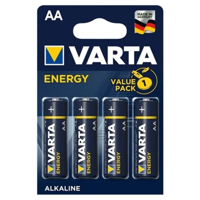 VARTA ENERGY ALKALINE AA 4'LÜ KALEM PİL LR4 MN1500 1.5V