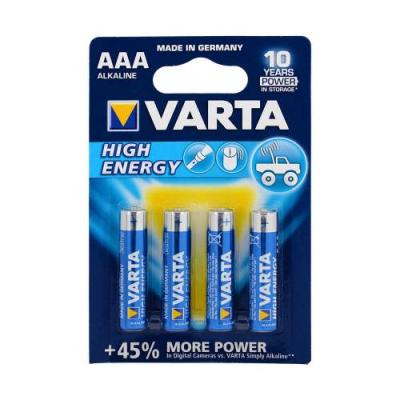 VARTA ENERGY ALKALINE AAA 4'LÜ PİL LR03 MN2400 1.5V