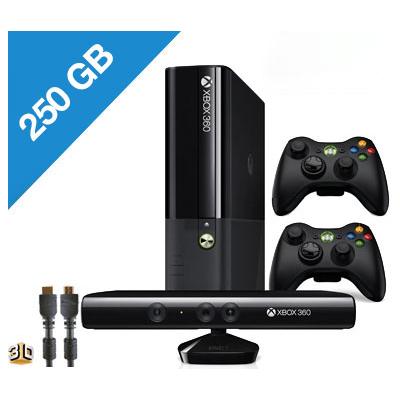 XBOX 360 250GB PAL + KİNECT + 2.KOL + JTAG + 40 OYUN+HDMI