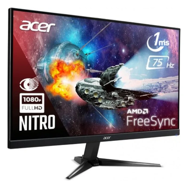 ACER NİTRO QG241YBİİ 75HZ 23.8" 1MS (ANALOG+HDMI) FREESYNC FULL HD MONİTÖR