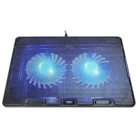 ADDİSON AD-S1 WAFT MAVİ LED IŞIKLI 2 FANLI 2 USB DC 5V 125*125*20MM NOTEBOOK SOĞUTUCU STAND