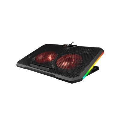 ADDİSON RAMPAGE AD-RC12 GAMEZONE SİYAH 2 FAN 2 USB RGB IŞIKLI 15"-17" NOTEBOOK SOĞUTUCU STAND