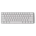 AKKO MONSGEEK FUN60 Pro Shine-Through White Hall Effect Manyetik Switch 8K Hz ARGB Kablosuz Hotswap Mekanik Gaming Klavye