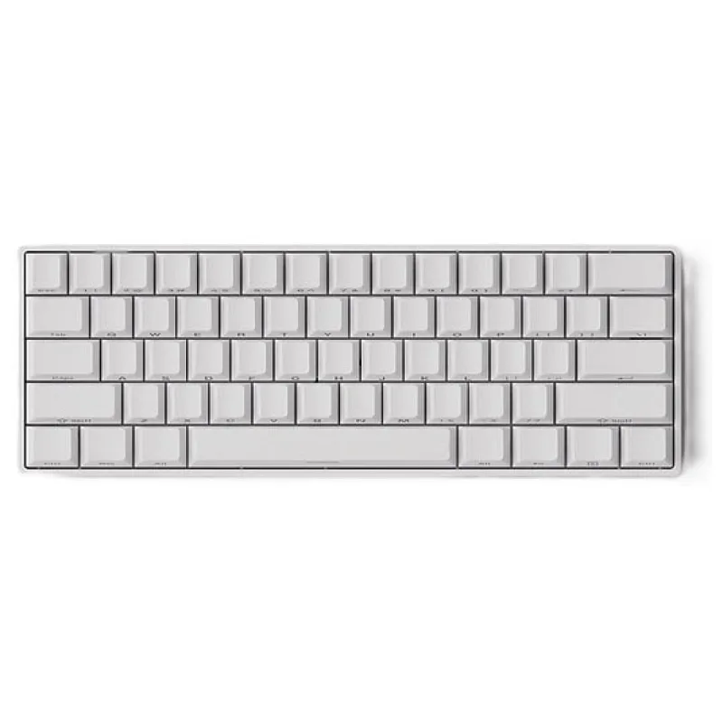 AKKO MONSGEEK FUN60 Pro Shine-Through White Hall Effect Manyetik Switch 8K Hz ARGB Kablosuz Hotswap Mekanik Gaming Klavye