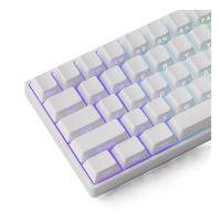 AKKO MONSGEEK FUN60 Pro Shine-Through White Hall Effect Manyetik Switch 8K Hz ARGB Kablosuz Hotswap Mekanik Gaming Klavye