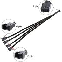 ALFAİS 4987 4 PİN FAN ÇOKLAYICI Y PWM ÇOKLAYICI SPLİTTER KABLOSU 4 PORT