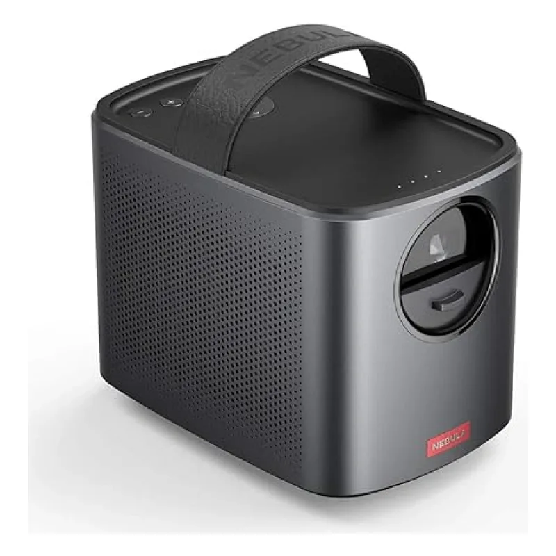 ANKER NEBULA MARS II PRO D2323 AKILLI TAŞINABİLİR WİFİ KABLOSUZ PROJEKSİYON CİHAZI TV BOX HOPARLÖR SİYAH