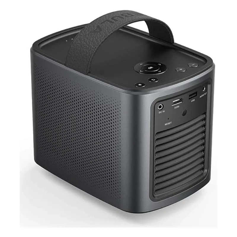 ANKER NEBULA MARS II PRO D2323 AKILLI TAŞINABİLİR WİFİ KABLOSUZ PROJEKSİYON CİHAZI TV BOX HOPARLÖR SİYAH