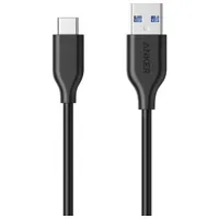 ANKER POWERLİNE USB-C TO USB 3.0 TYPE-C ŞARJ DATA KABLOUS 0.9M SİYAH