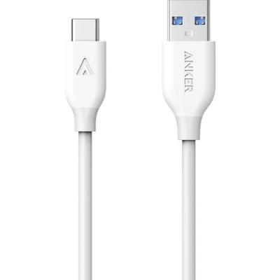 ANKER POWERLİNE USB-C TO USB 3.0 0,9 METRE DATA/ŞARJ KABLOSU - BEYAZ